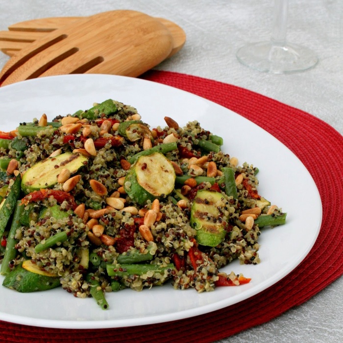 Rainbow nation quinoa salad – Cupcakes and Couscous